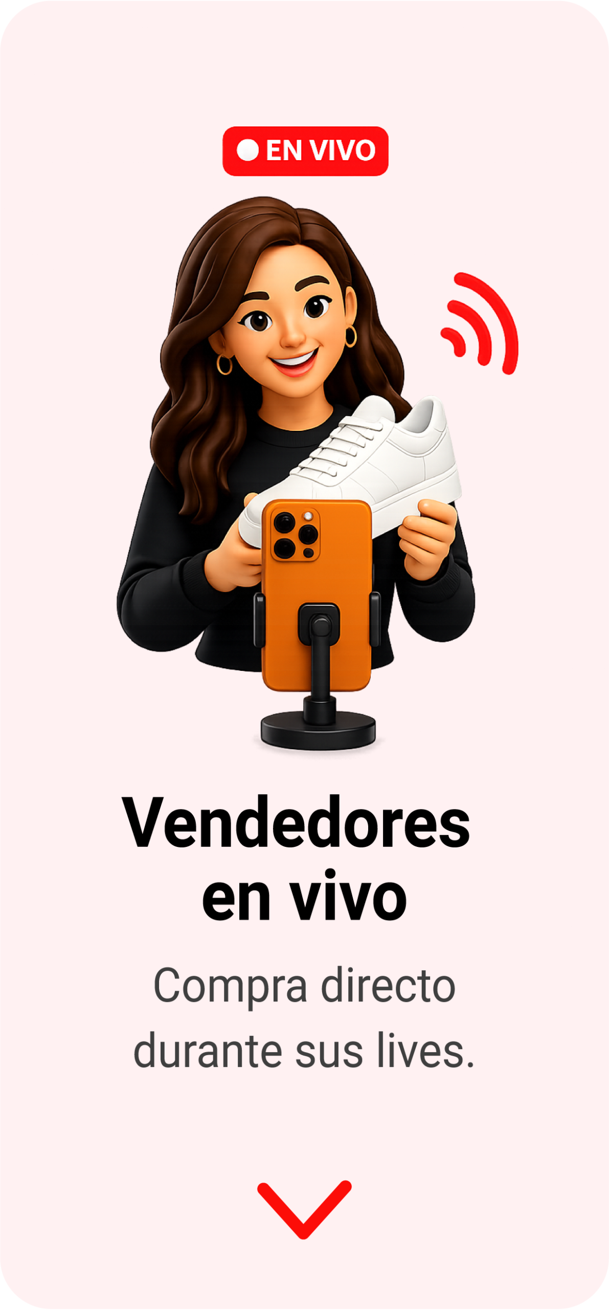 Tiendas en vivo